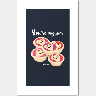 You're My Jam (Tarts) - Pink Posters and Art